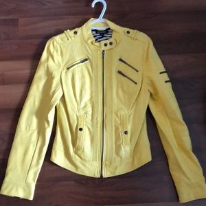 Le Chateau faux leather jacket